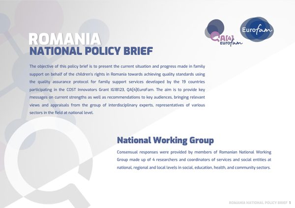 Romania National Policy Brief